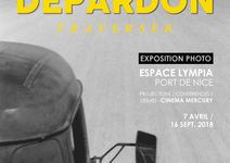 Affiche exposition "traverser" de Raymond Depardon à la galerie lympia - Du 7 avril au 16 septembre 2018 - entrée libre