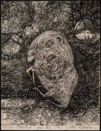 Animal familier - 1965 - Encre sur papier - 67 × 51 cm - Image en taille réelle, .JPG 434Ko (fenêtre modale)