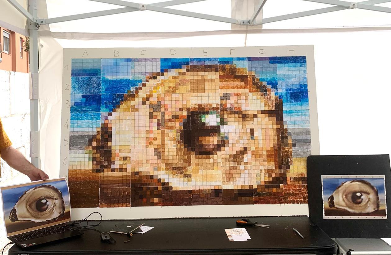 Résultat - Atelier Pixel-Art - Agrandir l'image, fenêtre modale