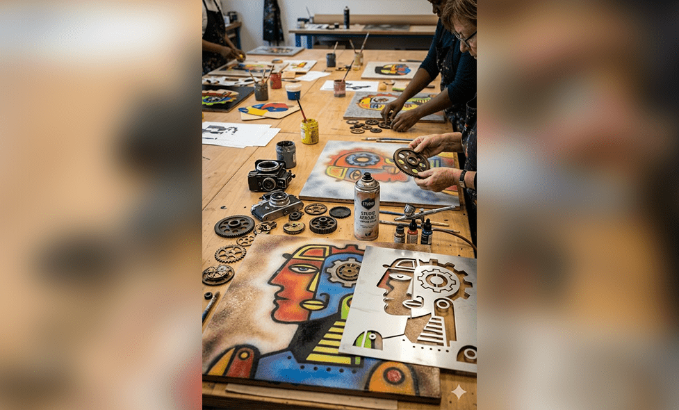 Ateliers portraits pochés - Agrandir l'image, fenêtre modale