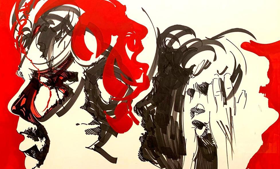 Portraits graphiques - Agrandir l'image, fenêtre modale