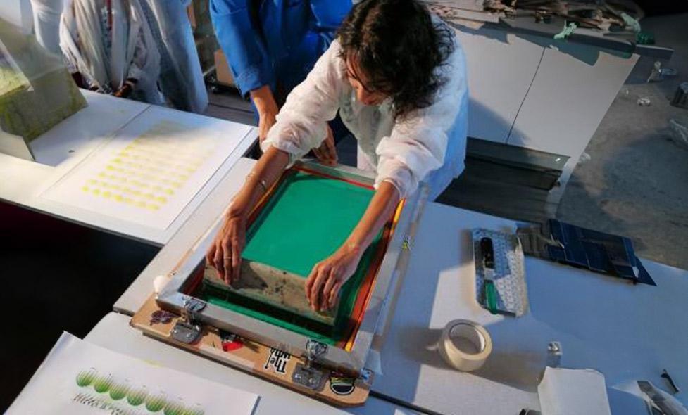 Sérigraphie - Agrandir l'image, fenêtre modale