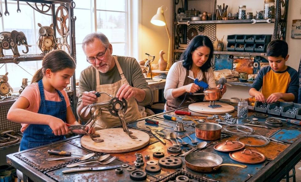 Atelier mécarécup - Agrandir l'image, fenêtre modale